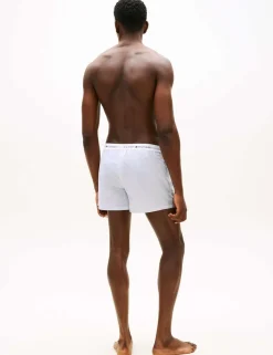 2 Pack Pure Cotton Striped Woven Boxers