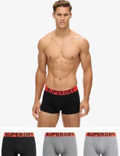 3 Pack Pure Cotton Trunks