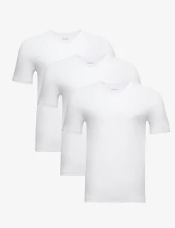 3 Pack Pure Cotton V-Neck T-Shirts