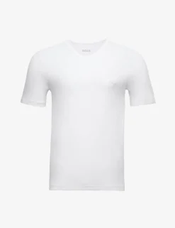 3 Pack Pure Cotton V-Neck T-Shirts