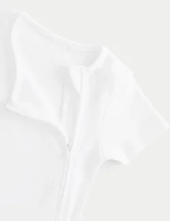 3 Pack Pure Cotton White Rompers (0-3 Yrs)