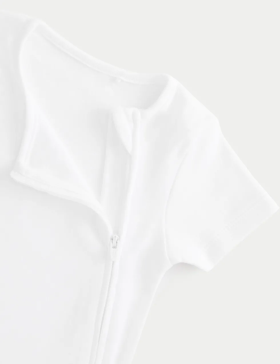 3 Pack Pure Cotton White Rompers (0-3 Yrs)