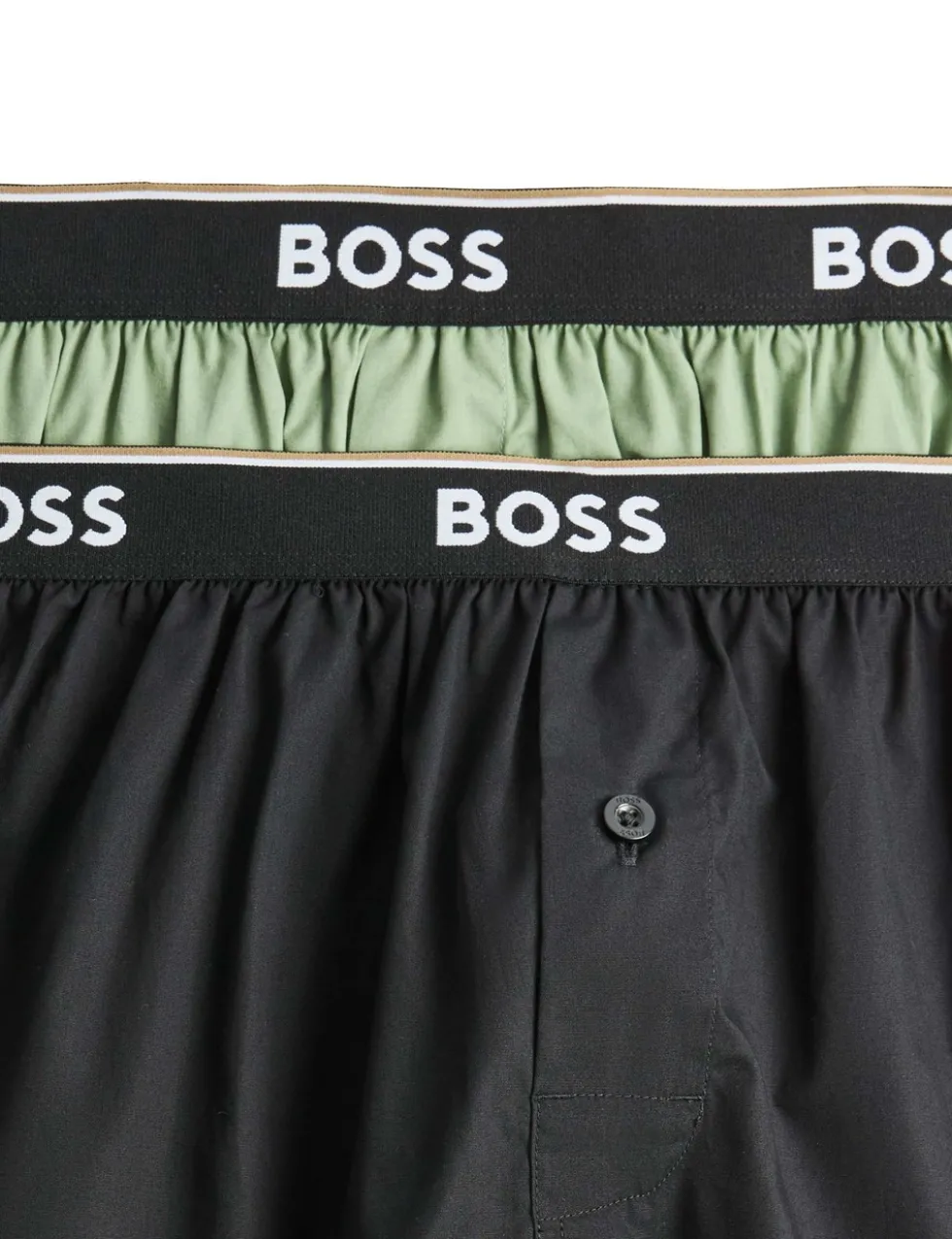 2 Pack Pure Cotton Woven Boxers