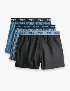 3 Pack Pure Cotton Woven Boxers