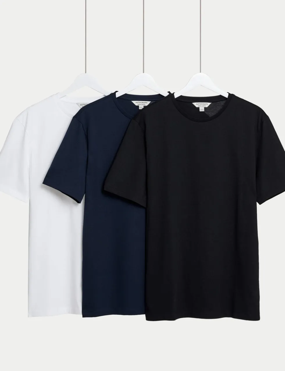 3 Pack Pure Supima® Cotton T-Shirts