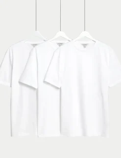 3 Pack Pure Supima® Cotton T-Shirts