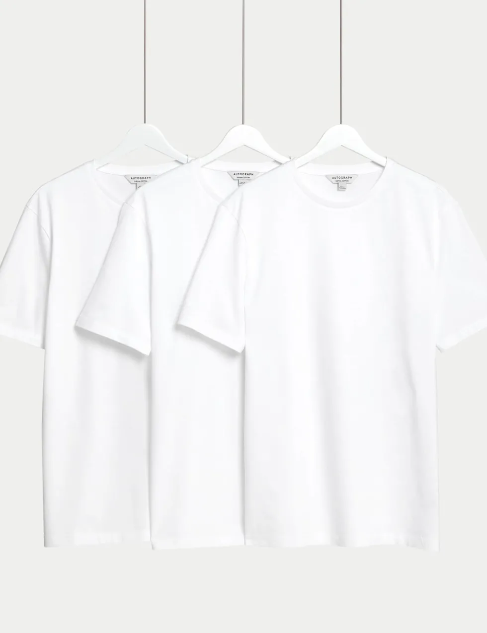 3 Pack Pure Supima® Cotton T-Shirts
