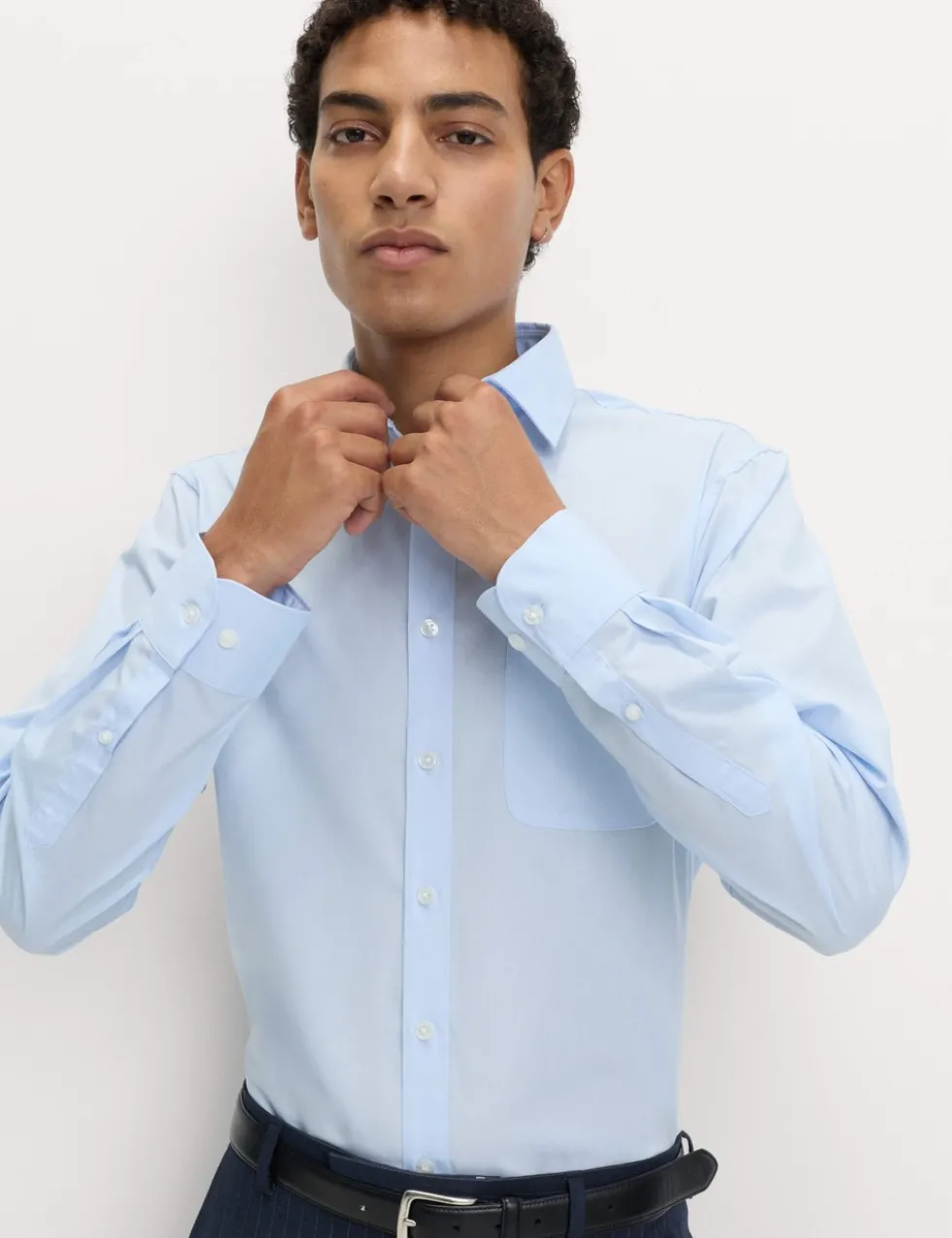 3 Pack Regular Fit Easy Iron Long Sleeve Shirts