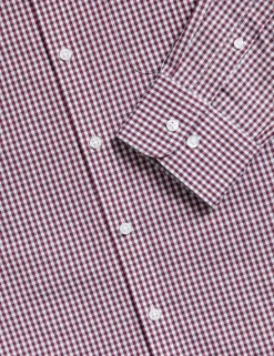 2 Pack Regular Fit Easy Iron Check Shirts