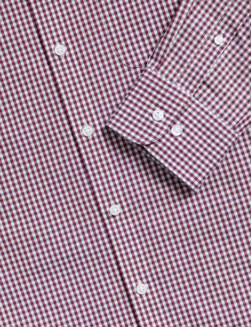2 Pack Regular Fit Easy Iron Check Shirts