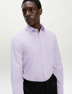 3 Pack Regular Fit Easy Iron Long Sleeve Shirts