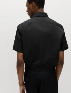 3 Pack Regular Fit Easy Iron Short Sleeve Shirts