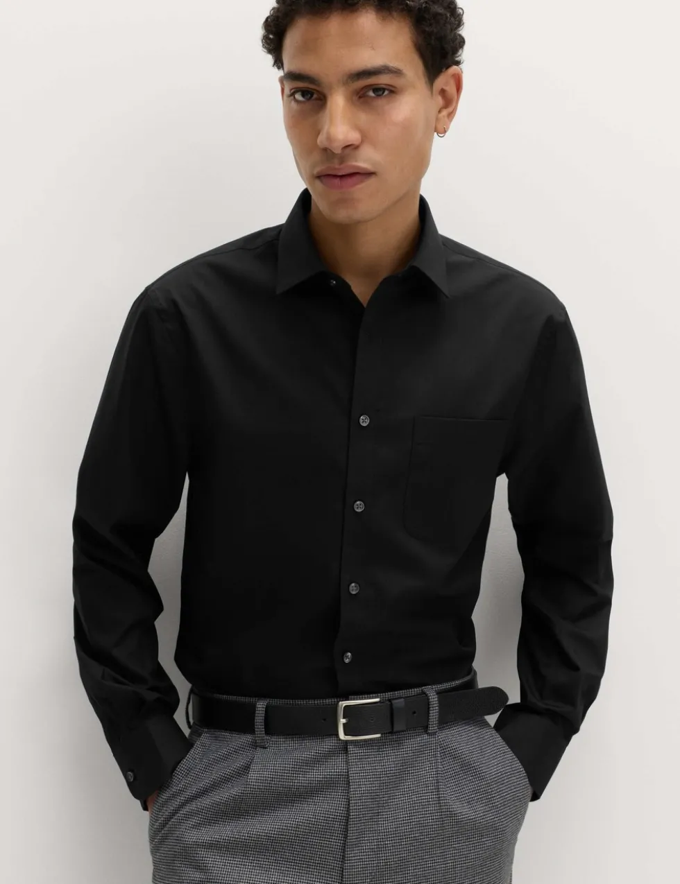 3 Pack Regular Fit Easy Iron Long Sleeve Shirts