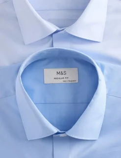 2 Pack Regular Fit Easy Iron Shirts