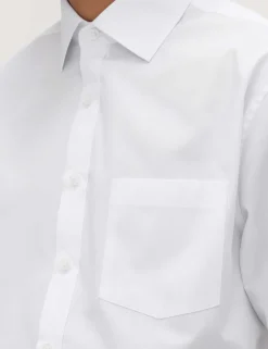 3 Pack Regular Fit Easy Iron Long Sleeve Shirts