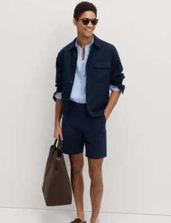 2 Pack Regular Fit Stretch Chino Shorts