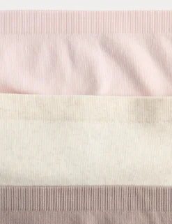 3 Pack Seamless High Leg Knickers
