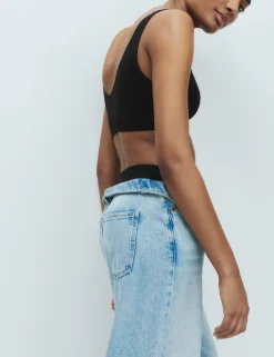 3 Pack Seamless V-Neck Crop Tops
