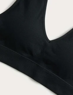 3 Pack Seamless V-Neck Crop Tops
