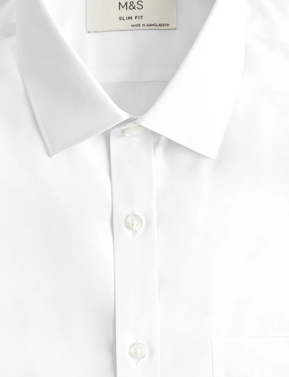 5 Pack Slim Fit Easy Iron Short Sleeve Shirts