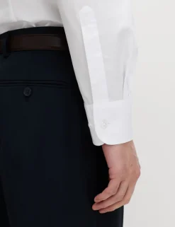 3 Pack Slim Fit Easy Iron Long Sleeve Shirts