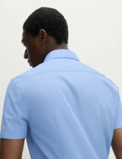 3 Pack Slim Fit Easy Iron Short Sleeve Shirts