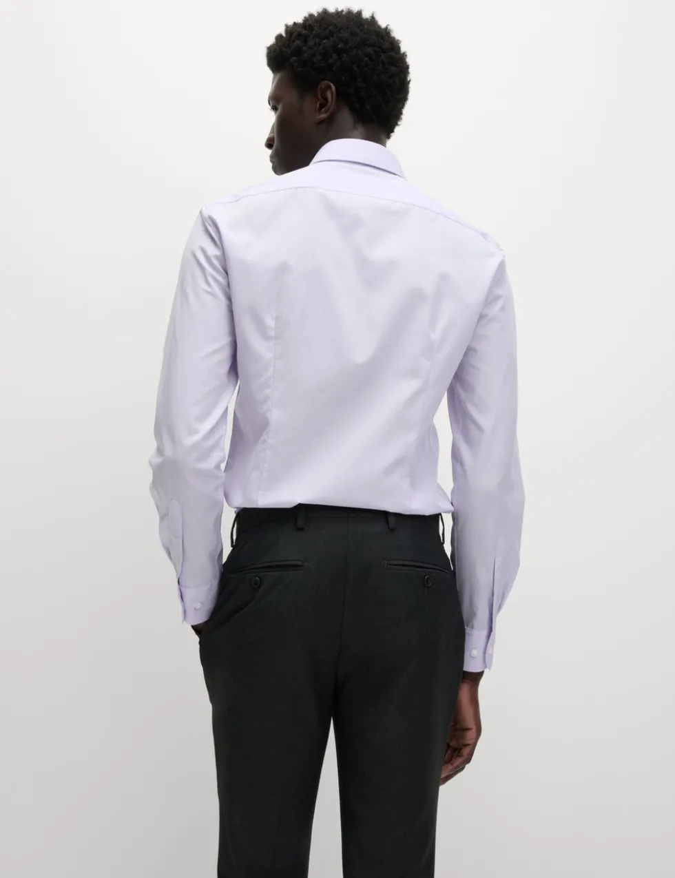 3 Pack Slim Fit Easy Iron Cotton Blend Shirts