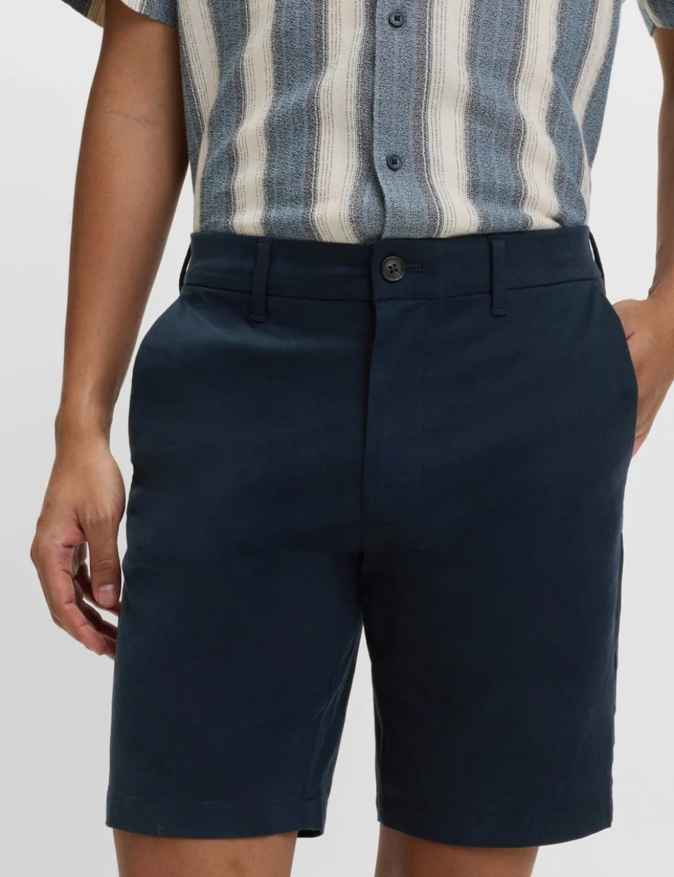 2 Pack Slim Fit Stretch Chino Shorts