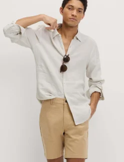 2 Pack Slim Fit Stretch Chino Shorts