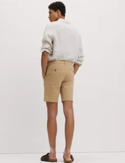 2 Pack Slim Fit Stretch Chino Shorts