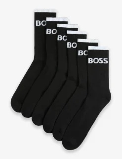 6 Pack Stripe Cotton Rich Ankle Socks