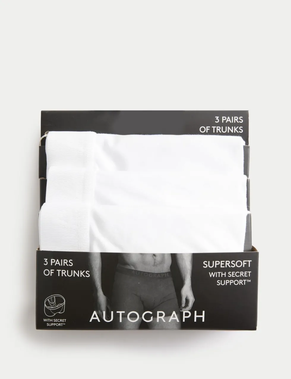 3 Pack Supersoft Secret Support™ Trunks