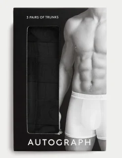 3 Pack Supima® Cotton Drop Needle Trunks Box