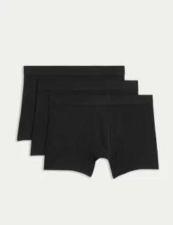 3 Pack Supima® Cotton Drop Needle Trunks Box