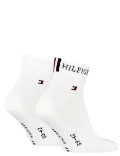 2 Pack TH Men Cotton Rich Quarter Socks