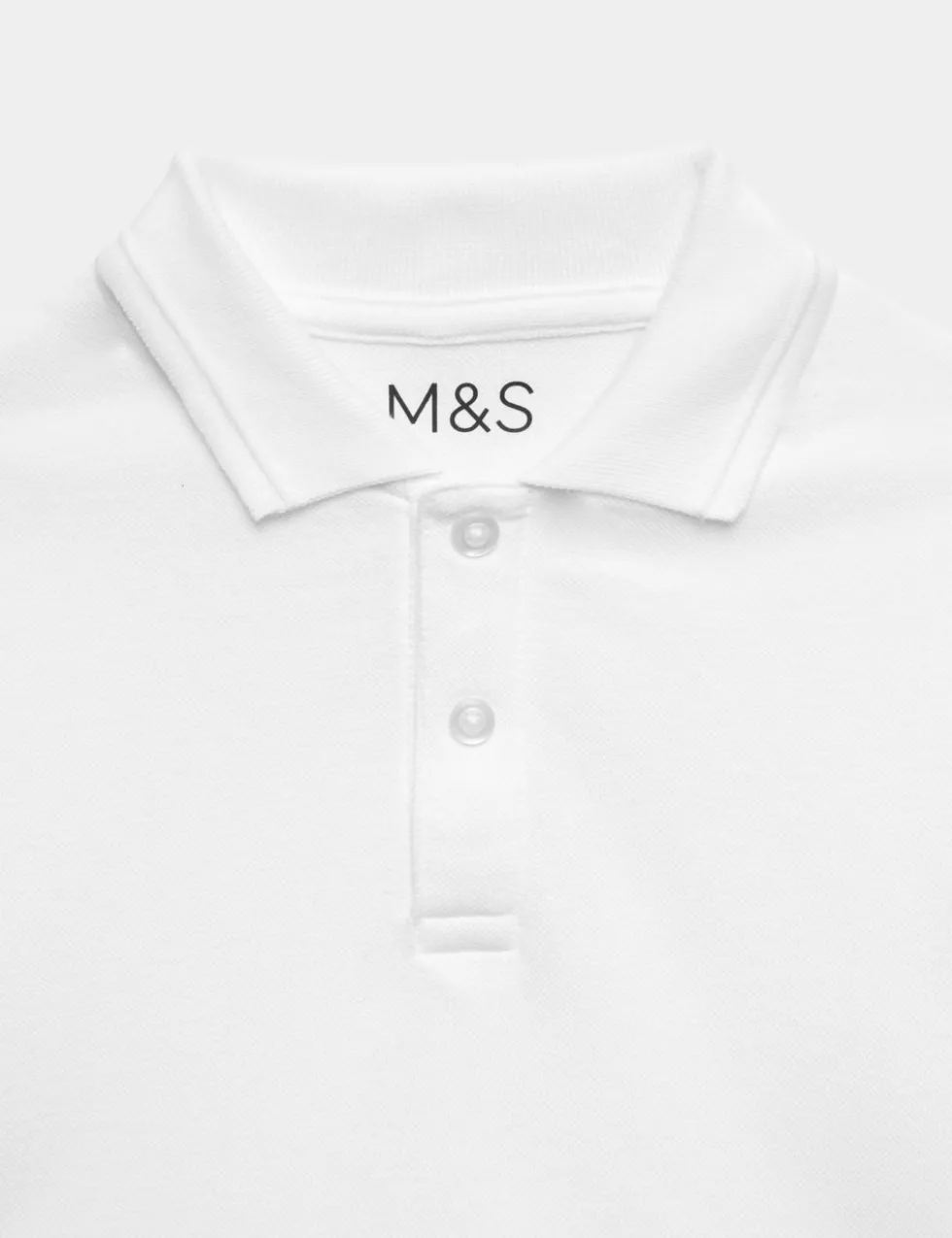 2 Pack Unisex Easy Dressing School Polo Shirts (3-18 Yrs)