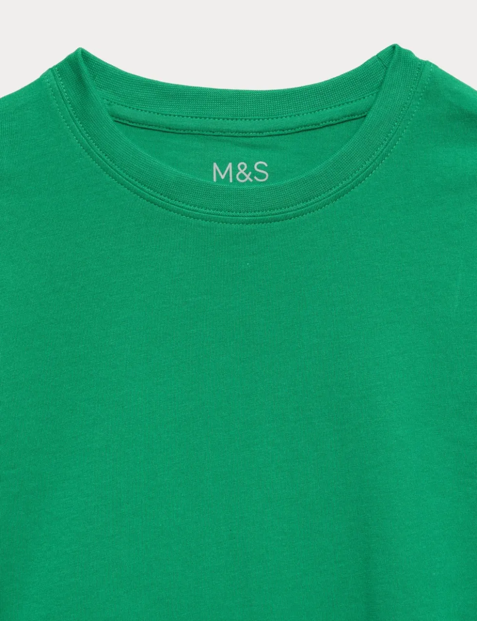 2 Pack Unisex Pure Cotton School T-Shirts (2-16 Yrs)