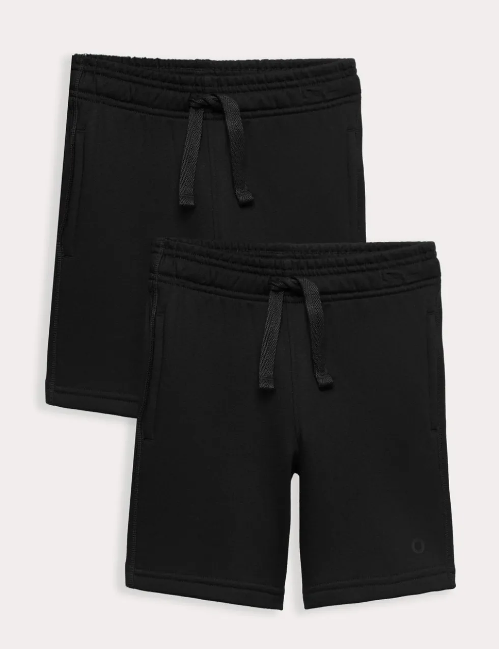 2 Pack Unisex School Sweat Shorts (2-16 Yrs)