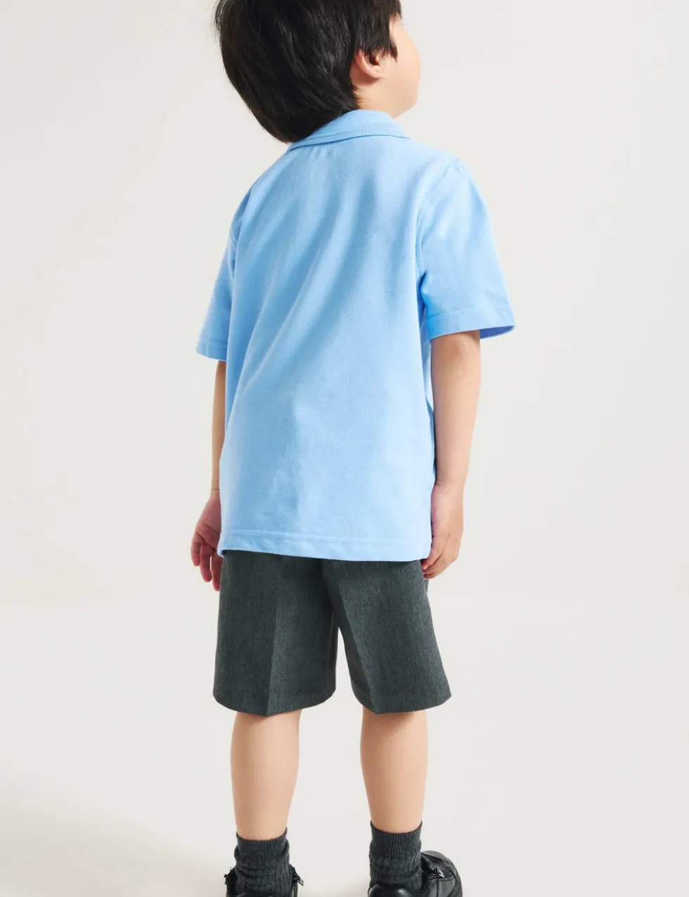 3 Pack Unisex Stain Resist School Polo Shirts (2-18 Yrs)