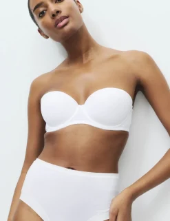 2 Pack Wired Strapless Bras (A-E)