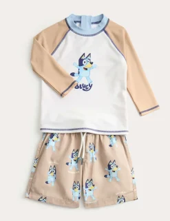 2 Piece Bluey™ Long Sleeve Swim Set (2-8 Yrs)
