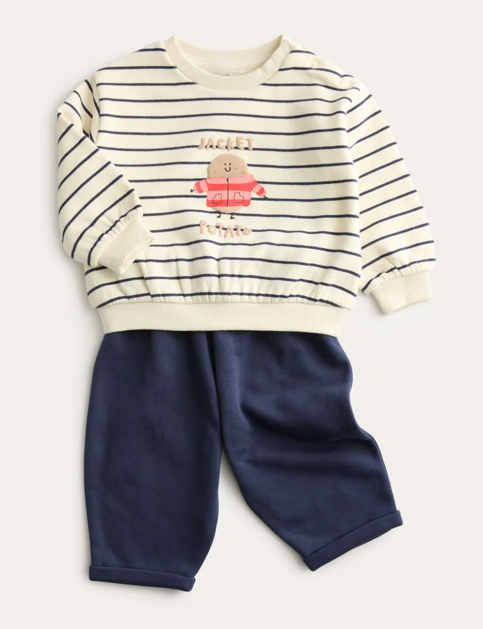 2 Piece Cotton Rich Jacket Potato Outfit (0-3 Yrs)