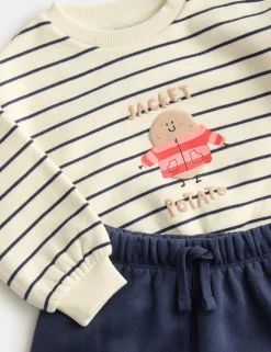 2 Piece Cotton Rich Jacket Potato Outfit (0-3 Yrs)