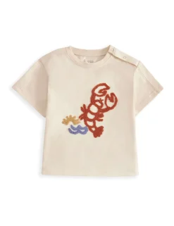 2 Piece Cotton Rich Lobster Top & Bottom Set (0-3 Years)