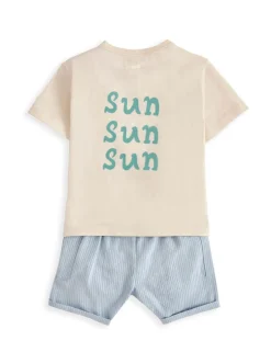 2 Piece Cotton Rich Lobster Top & Bottom Set (0-3 Years)