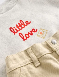 2 Piece Cotton Rich Outfit (0-3 Yrs)