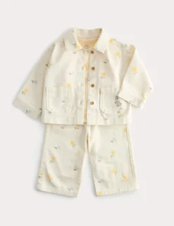 3 Piece Cotton Rich Peter Rabbit™ Outfit (0-3 Yrs)
