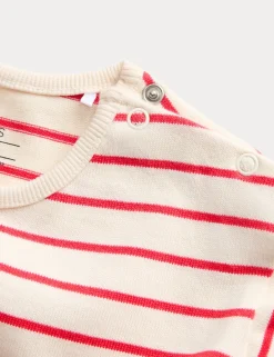 2 Piece Cotton Rich Striped Outfit (0-3 Yrs)
