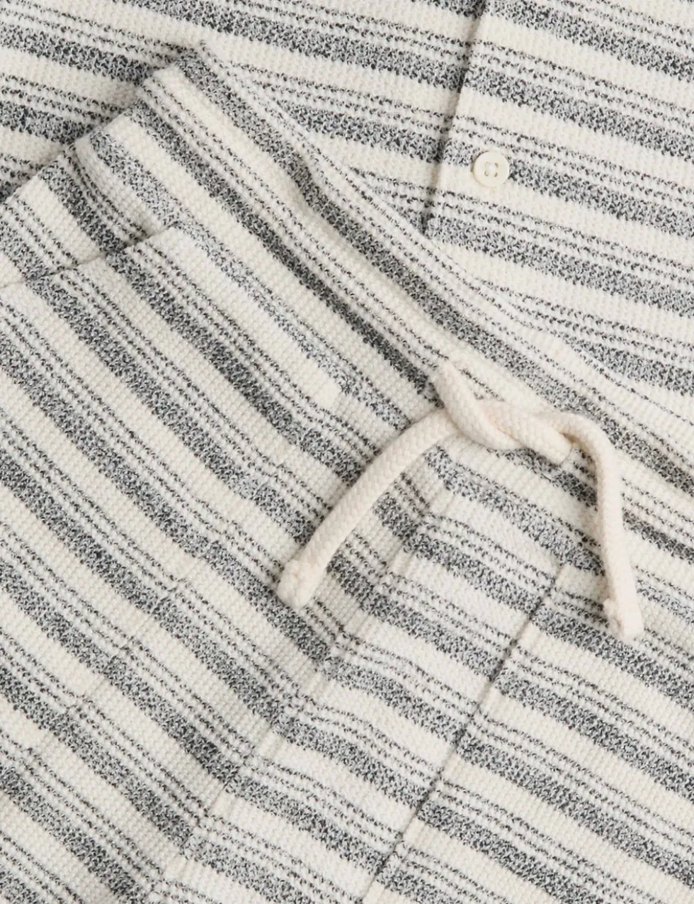2 Piece Cotton Rich Textured Striped Outfit (2-10 Yrs)
