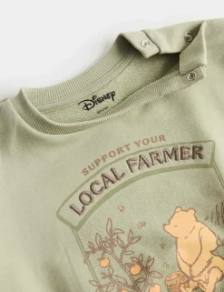 2 Piece Cotton Rich Winnie the Pooh™ Outfit (0-3 Yrs)
